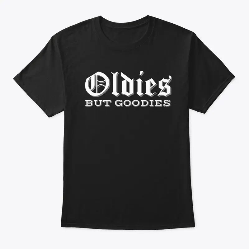 OLDIES BUT GOODIES BLACK TEE