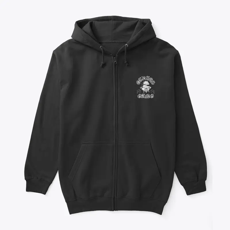 OLDIES GANG ZIP UP HOODIE 